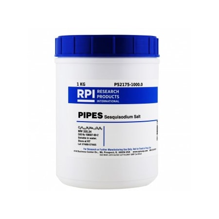 Rpi PIPES Sesquisodium Salt, 1 KG P52175-1000.0